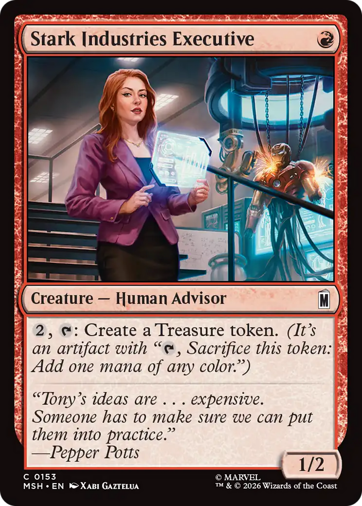 Stark Industries Executive [Marvel Super Heroes] | Shuffle n Cut Hobbies & Games