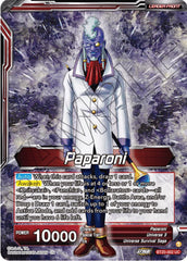 Paparoni // Warriors of Universe 3, United as One (BT20-002) [Power Absorbed] | Shuffle n Cut Hobbies & Games