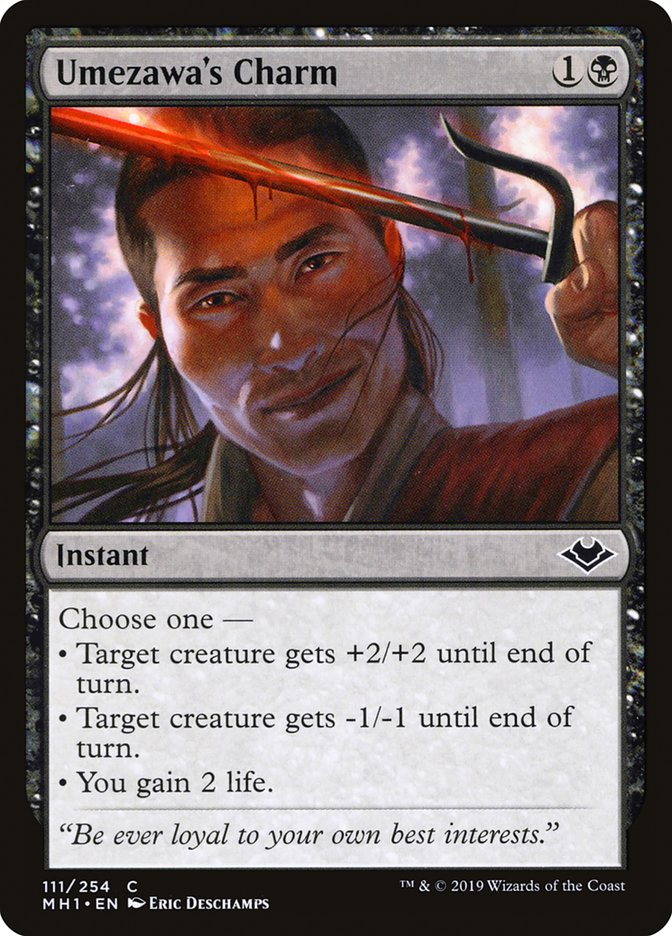 Umezawa's Charm [Modern Horizons] | Shuffle n Cut Hobbies & Games