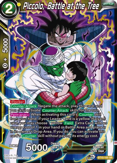 Piccolo, Battle at the Tree (BT15-100) [Saiyan Showdown] | Shuffle n Cut Hobbies & Games