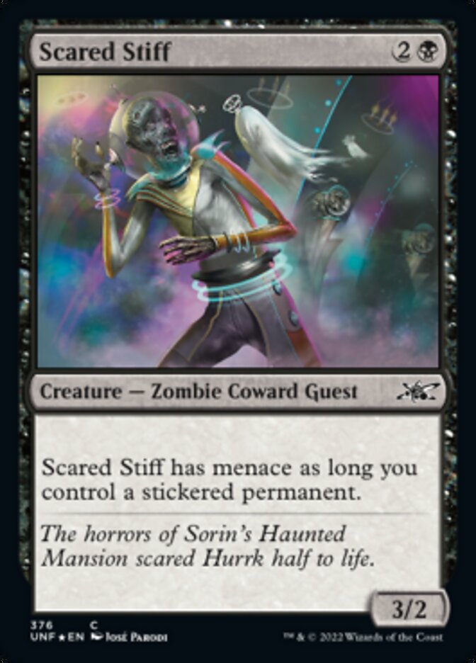 Scared Stiff (Galaxy Foil) [Unfinity] | Shuffle n Cut Hobbies & Games