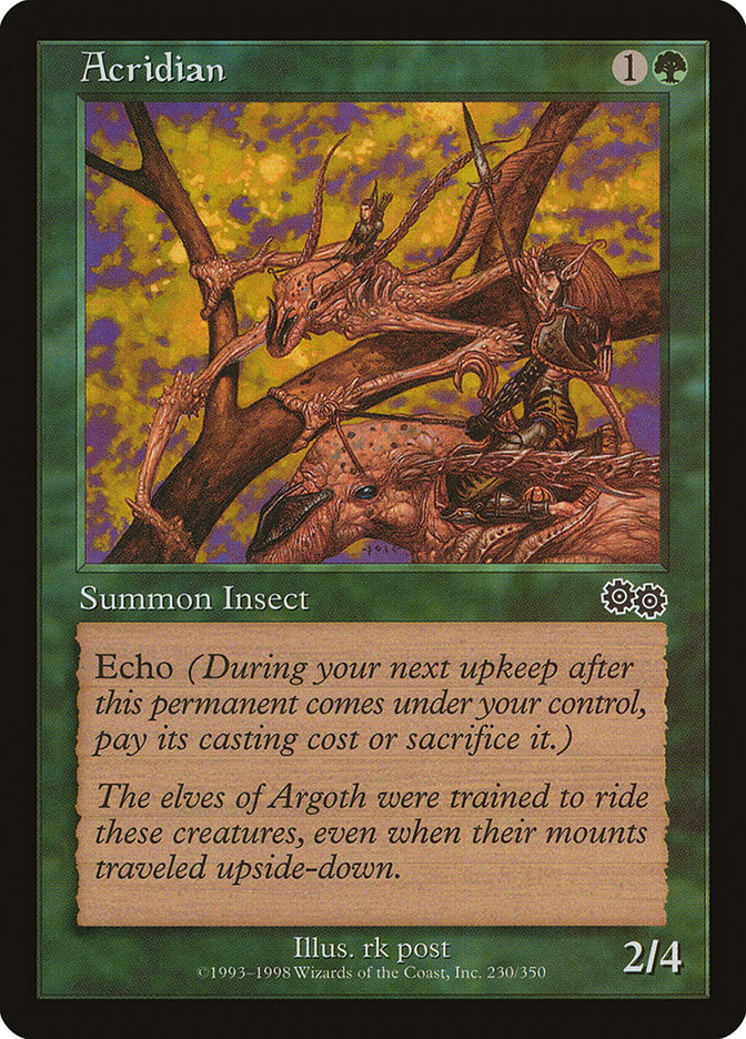 Acridian [Urza's Saga] | Shuffle n Cut Hobbies & Games