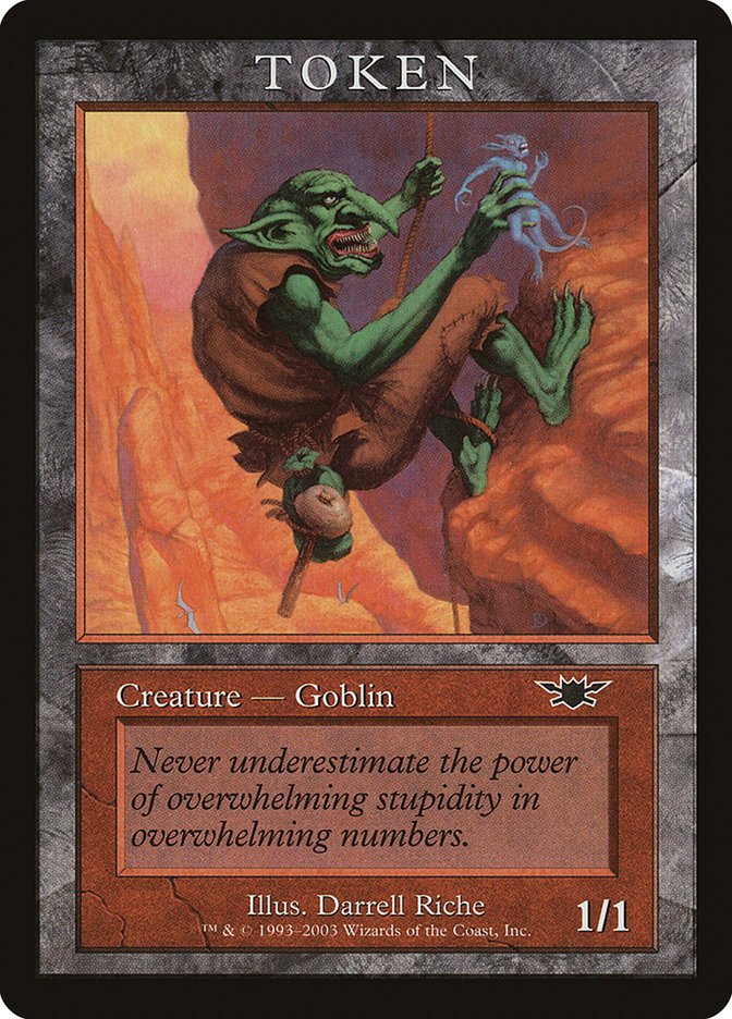 Goblin Token [Magic Player Rewards 2003] | Shuffle n Cut Hobbies & Games