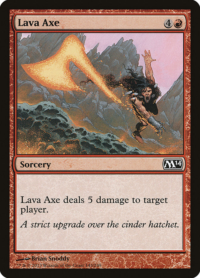 Lava Axe [Magic 2014] | Shuffle n Cut Hobbies & Games