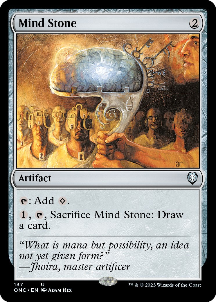 Mind Stone [Phyrexia: All Will Be One Commander] | Shuffle n Cut Hobbies & Games