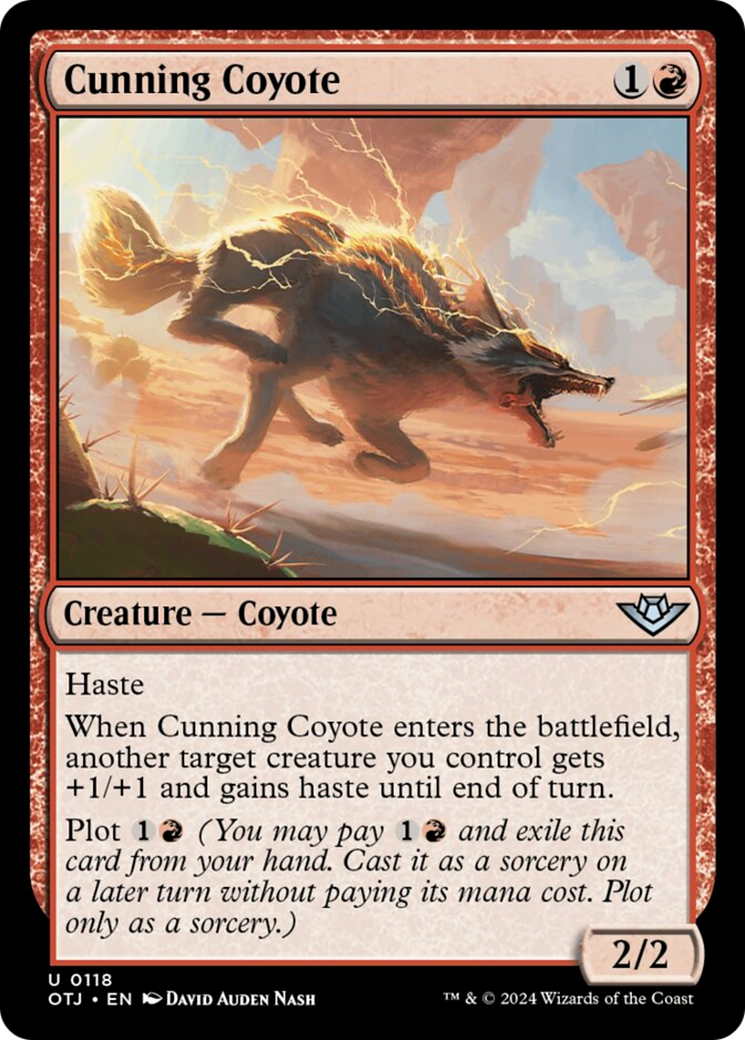 Cunning Coyote [Outlaws of Thunder Junction] | Shuffle n Cut Hobbies & Games