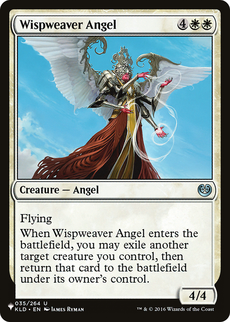 Wispweaver Angel [The List] | Shuffle n Cut Hobbies & Games