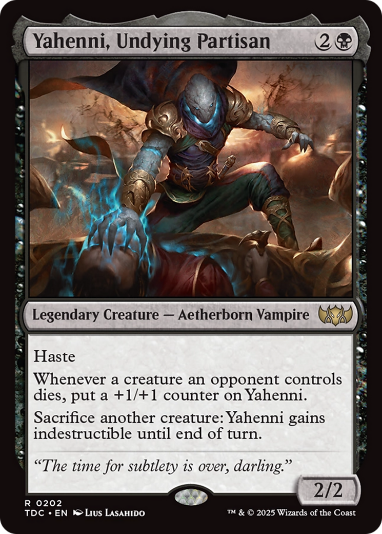 Yahenni, Undying Partisan [Tarkir: Dragonstorm Commander] | Shuffle n Cut Hobbies & Games