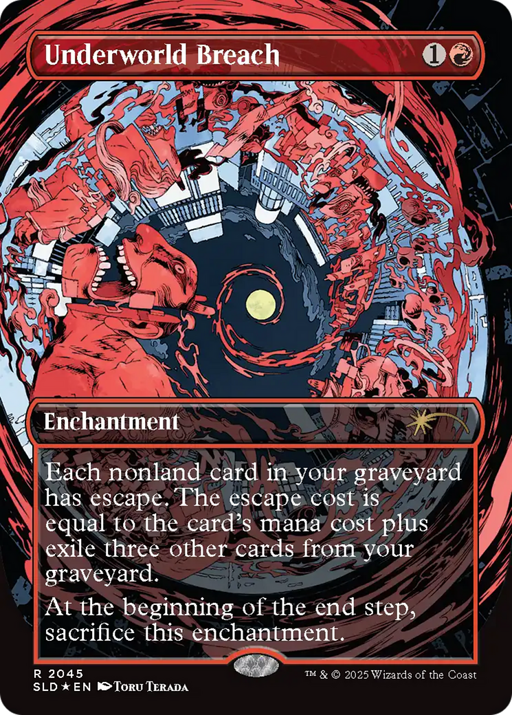 Underworld Breach (2045) (Raised Foil) [Secret Lair Drop Series] | Shuffle n Cut Hobbies & Games