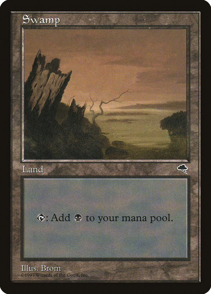 Swamp (Pink/Orange Sky) [Tempest] | Shuffle n Cut Hobbies & Games