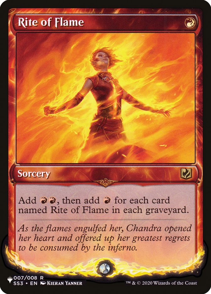 Rite of Flame [The List] | Shuffle n Cut Hobbies & Games