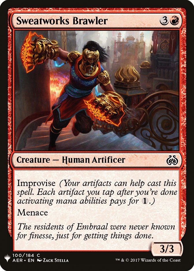 Sweatworks Brawler [Mystery Booster] | Shuffle n Cut Hobbies & Games