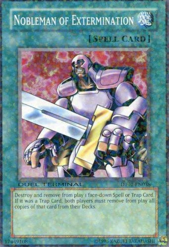 Nobleman of Extermination [DT01-EN038] Common | Shuffle n Cut Hobbies & Games