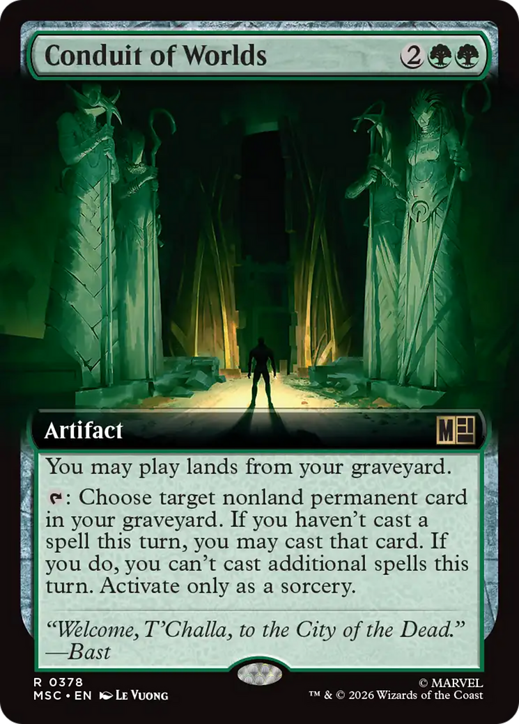 Conduit of Worlds (Extended Art) [Marvel Super Heroes Commander] | Shuffle n Cut Hobbies & Games