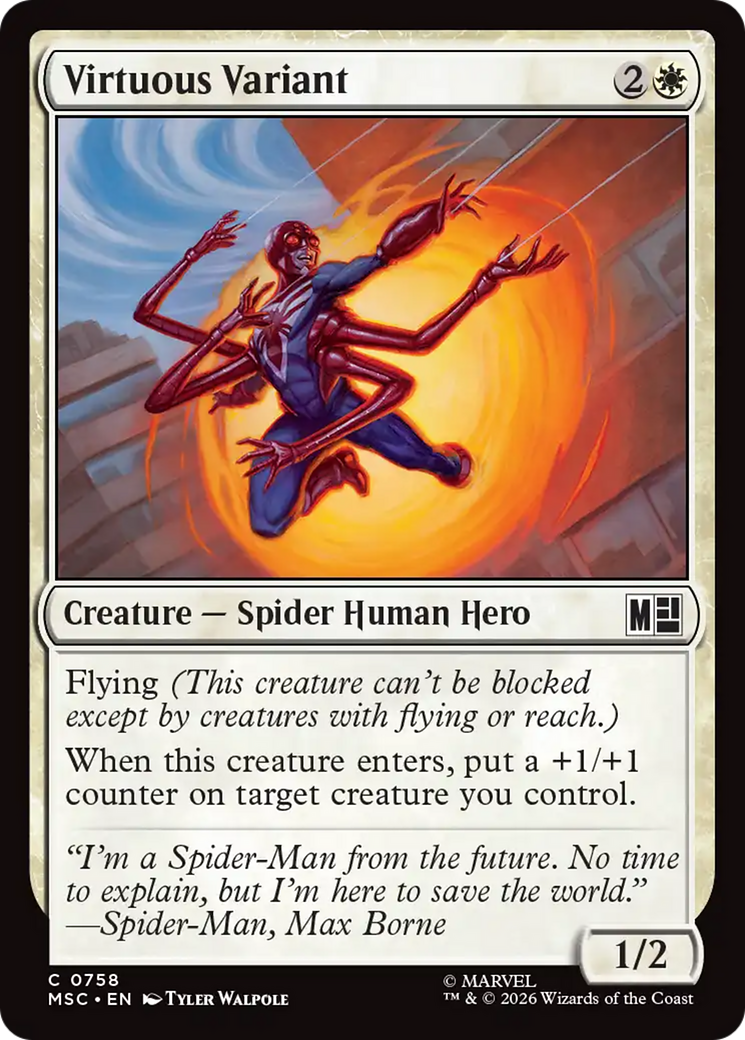 Virtuous Variant [Marvel Super Heroes Commander] | Shuffle n Cut Hobbies & Games