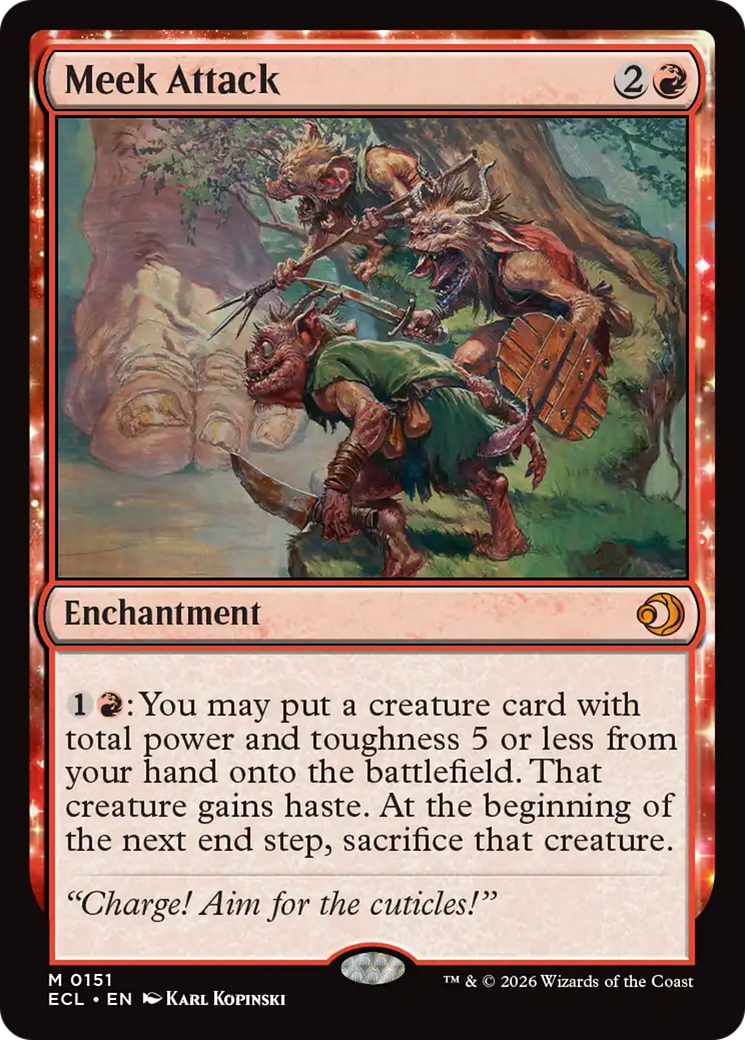 Meek Attack [Lorwyn Eclipsed] | Shuffle n Cut Hobbies & Games