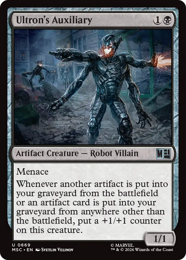 Ultron's Auxiliary [Marvel Super Heroes Commander] | Shuffle n Cut Hobbies & Games
