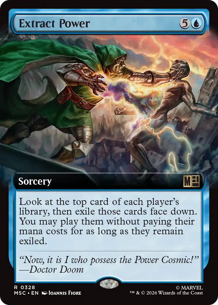 Extract Power (Extended Art) [Marvel Super Heroes Commander] | Shuffle n Cut Hobbies & Games