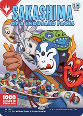 Sakashima of a Thousand Faces (Rainbow Foil) [Secret Lair Drop Series] | Shuffle n Cut Hobbies & Games