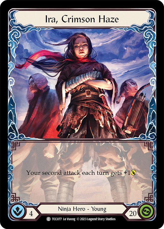 Ira, Crimson Haze [TCC077] (Round the Table: TCC x LSS)  Rainbow Foil | Shuffle n Cut Hobbies & Games