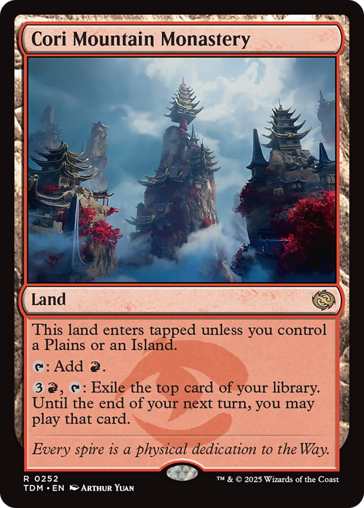 Cori Mountain Monastery [Tarkir: Dragonstorm] | Shuffle n Cut Hobbies & Games