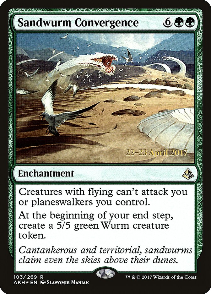 Sandwurm Convergence [Amonkhet Prerelease Promos] | Shuffle n Cut Hobbies & Games