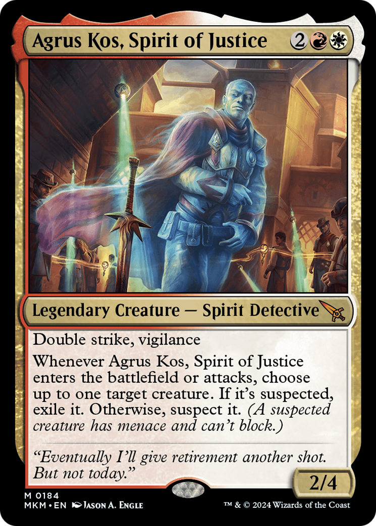 Agrus Kos, Spirit of Justice [Murders at Karlov Manor] | Shuffle n Cut Hobbies & Games