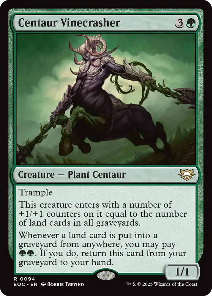 Centaur Vinecrasher [Edge of Eternities Commander] | Shuffle n Cut Hobbies & Games
