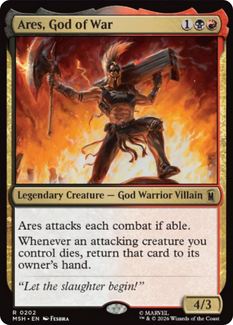 Ares, God of War [Marvel Super Heroes] | Shuffle n Cut Hobbies & Games
