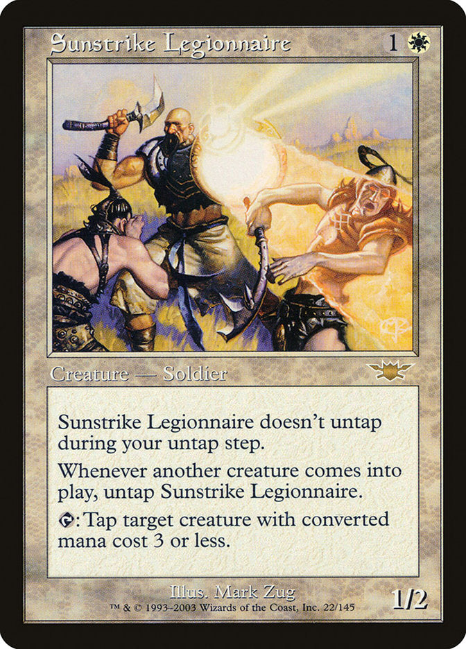 Sunstrike Legionnaire [Legions] | Shuffle n Cut Hobbies & Games