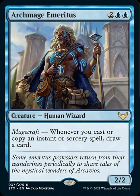 Archmage Emeritus [Strixhaven: School of Mages] | Shuffle n Cut Hobbies & Games