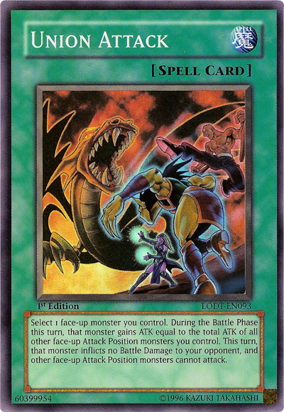 Union Attack [LODT-EN093] Super Rare | Shuffle n Cut Hobbies & Games