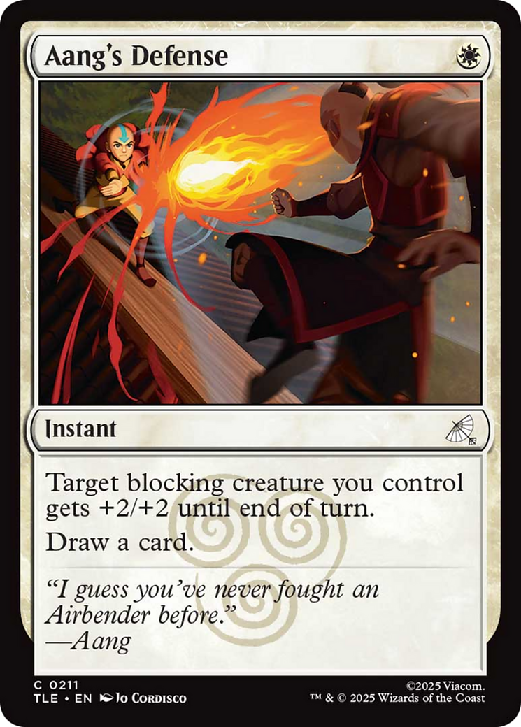 Aang's Defense [Avatar: The Last Airbender: Eternal-Legal] | Shuffle n Cut Hobbies & Games