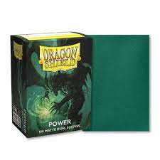 Dragon Shield 100ct DUAL Power MATTE Standard Sleeves | Shuffle n Cut Hobbies & Games