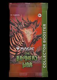 MAGIC THE BROTHERS' WAR - COLLECTOR BOOSTER PACK | Shuffle n Cut Hobbies & Games