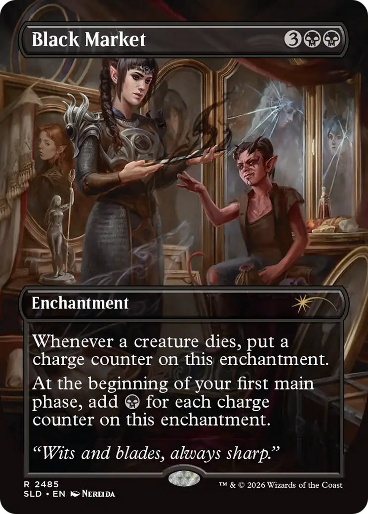 Black Market (2485) [Secret Lair Drop Series] | Shuffle n Cut Hobbies & Games