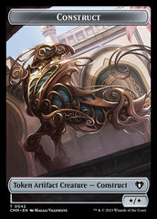 Spirit (0039) // Construct (0042) Double-Sided Token [Commander Masters Tokens] | Shuffle n Cut Hobbies & Games