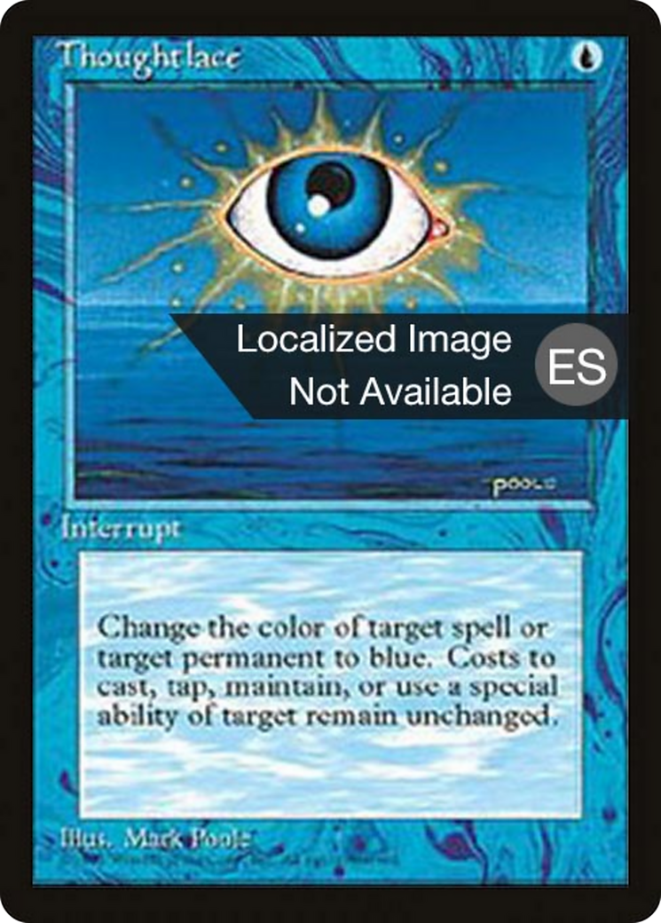 Thoughtlace [Fourth Edition Foreign Black Border] | Shuffle n Cut Hobbies & Games