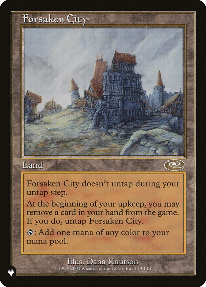 Forsaken City [The List] | Shuffle n Cut Hobbies & Games