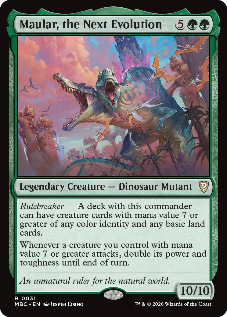 Maular, the Next Evolution [Mystery Booster: Commander Edition] | Shuffle n Cut Hobbies & Games