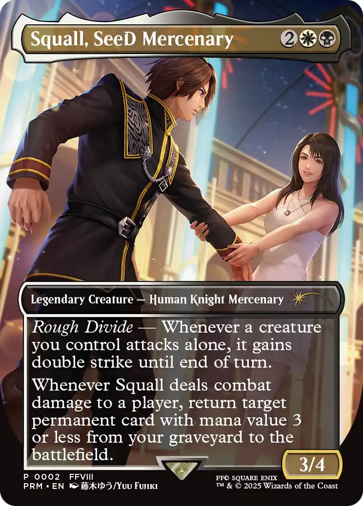 Squall, SeeD Mercenary [Standard Showdown Promos] | Shuffle n Cut Hobbies & Games