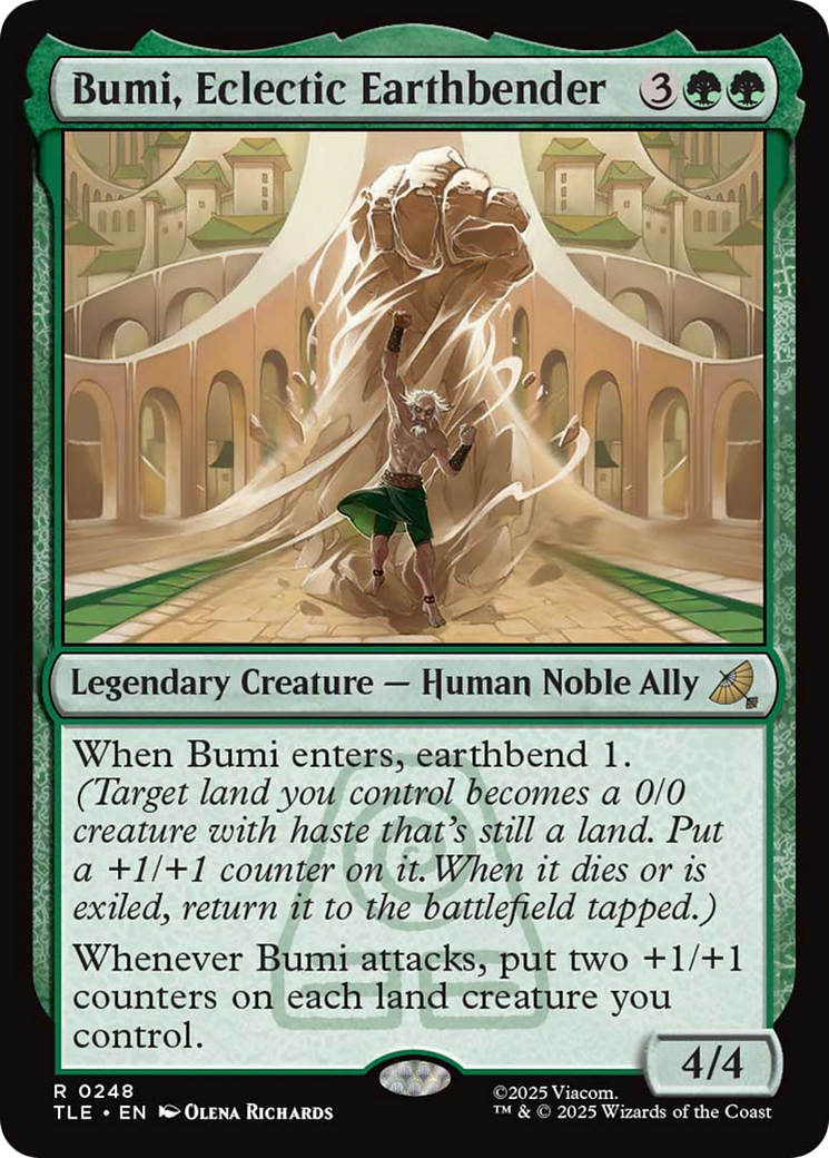 Bumi, Eclectic Earthbender [Avatar: The Last Airbender: Eternal-Legal] | Shuffle n Cut Hobbies & Games