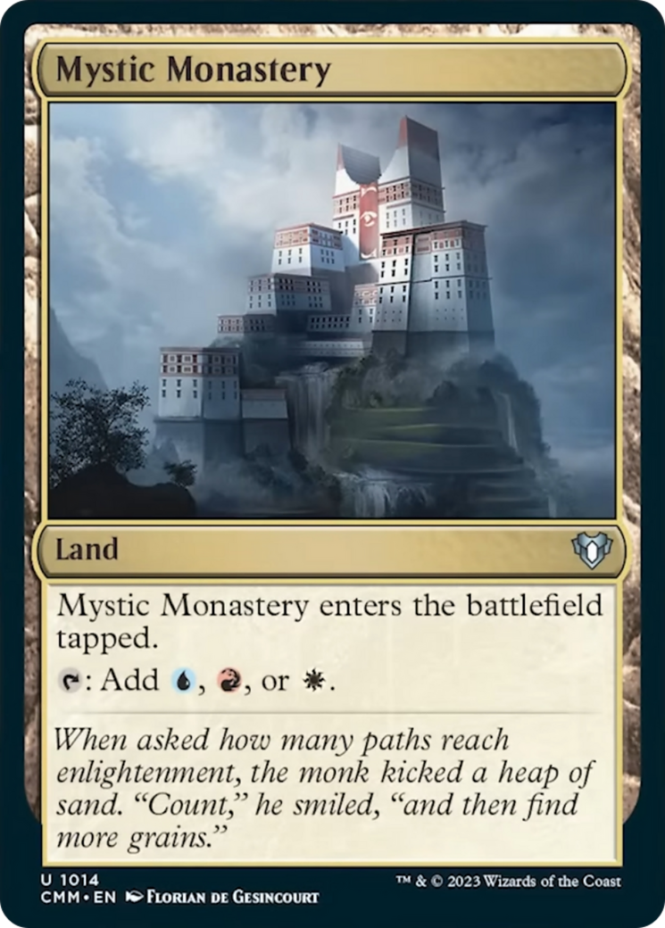 Mystic Monastery [Commander Masters] | Shuffle n Cut Hobbies & Games