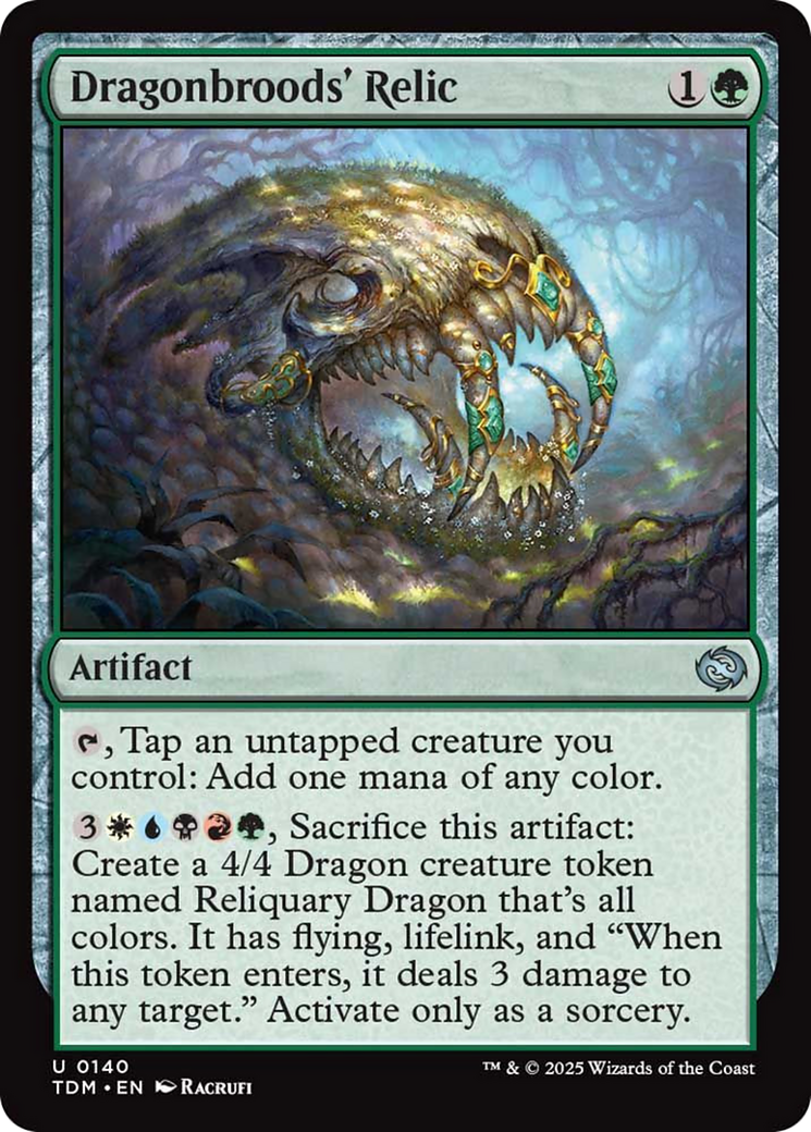 Dragonbrood's Relic [Tarkir: Dragonstorm] | Shuffle n Cut Hobbies & Games