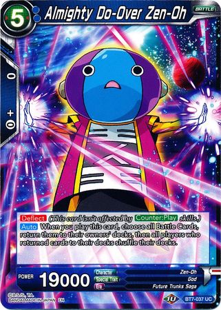 Almighty Do-Over Zen-Oh (BT7-037) [Assault of the Saiyans] | Shuffle n Cut Hobbies & Games