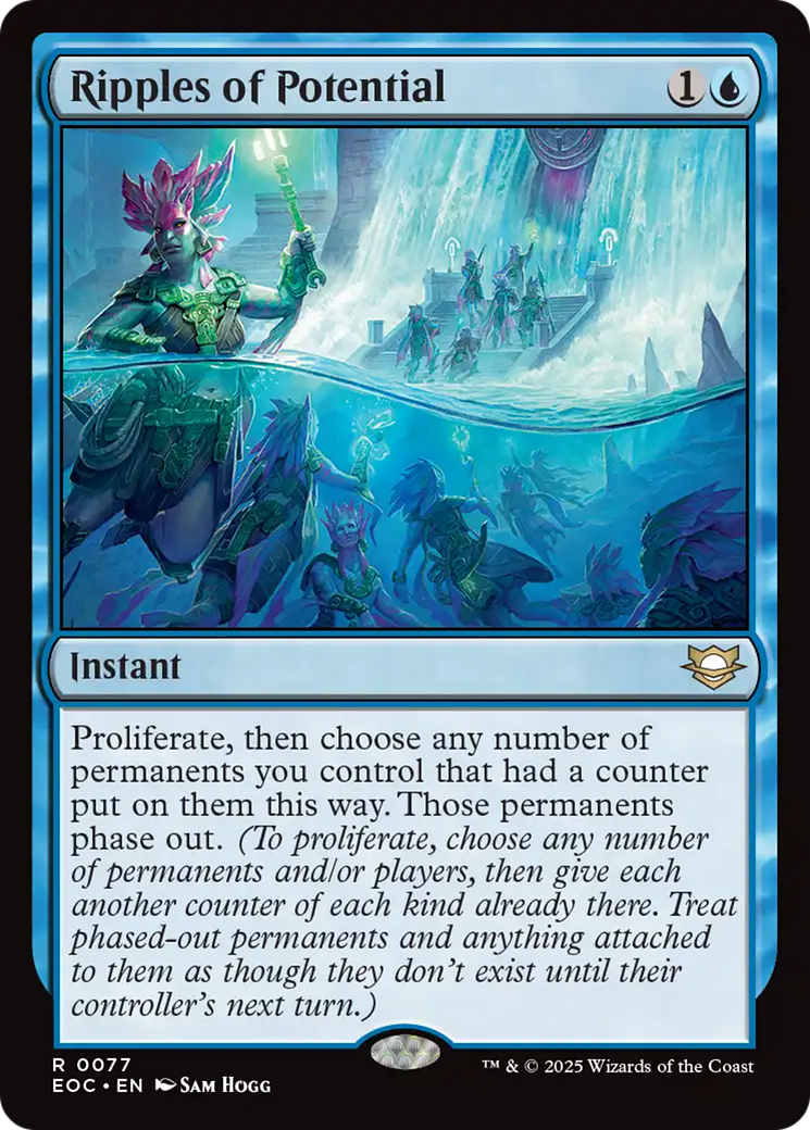 Ripples of Potential [Edge of Eternities Commander] | Shuffle n Cut Hobbies & Games