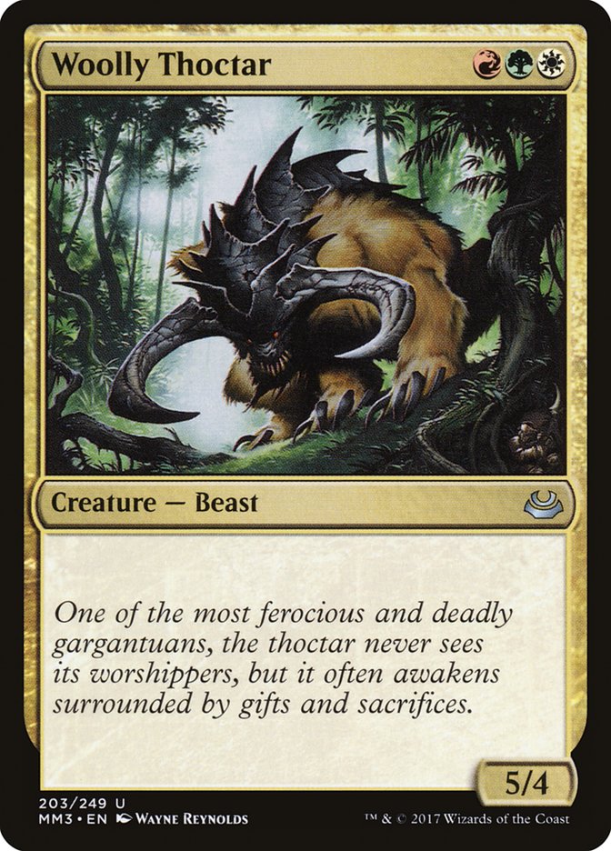 Woolly Thoctar [Modern Masters 2017] | Shuffle n Cut Hobbies & Games