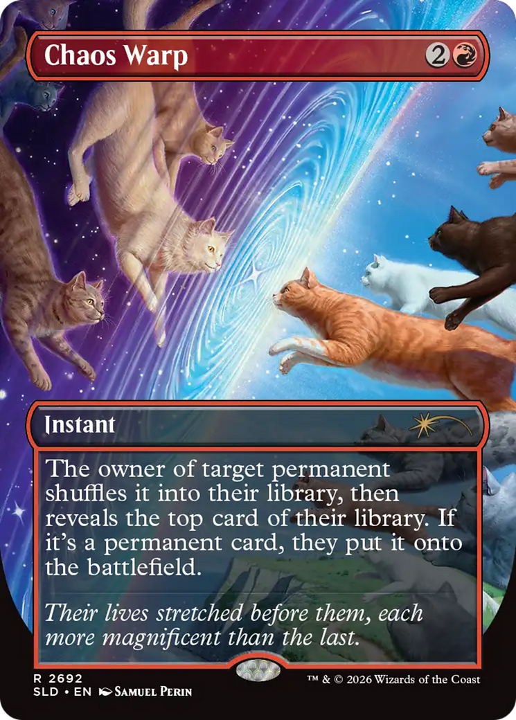 Chaos Warp [Secret Lair Drop Series] | Shuffle n Cut Hobbies & Games