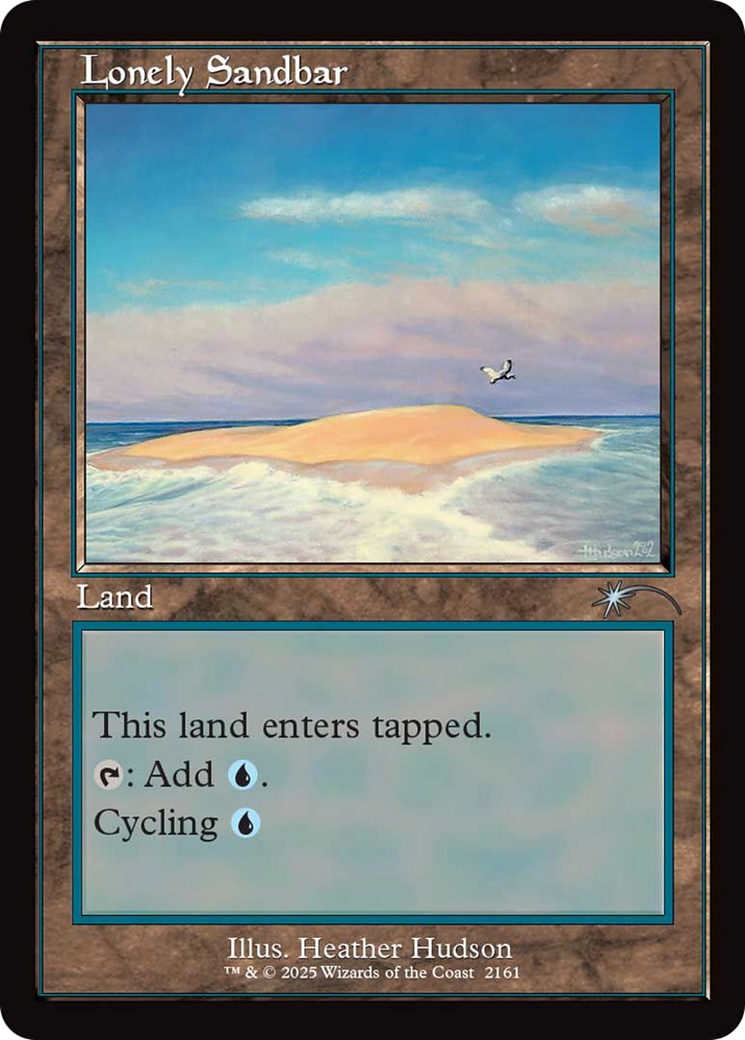 Lonely Sandbar (Retro Frame) [Secret Lair Drop Series] | Shuffle n Cut Hobbies & Games