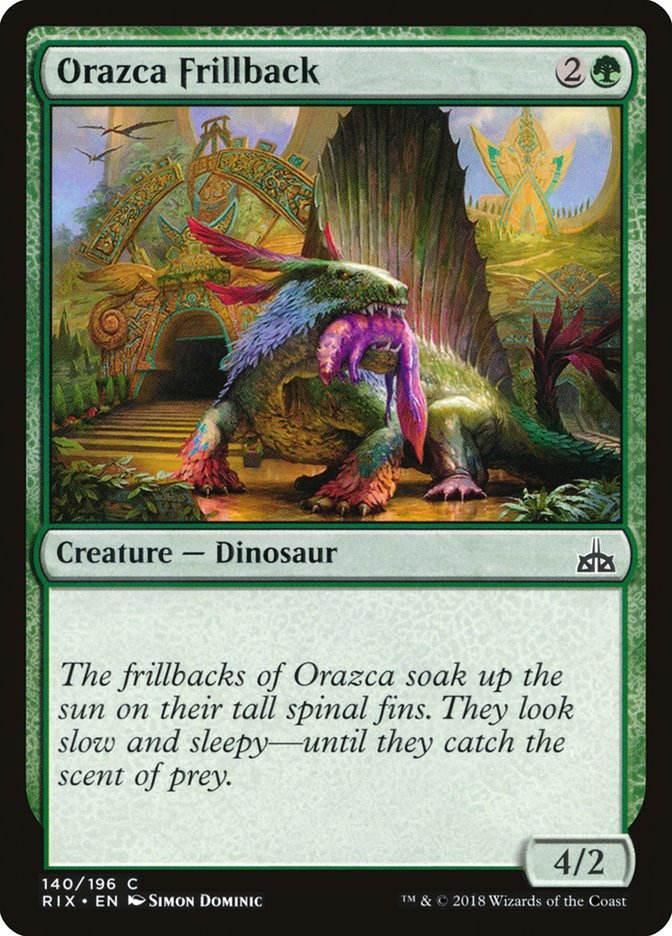 Orazca Frillback [Rivals of Ixalan] | Shuffle n Cut Hobbies & Games